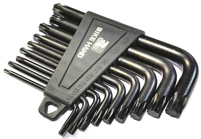 Превью  Набор ключей звездочка (Torx) BIKEHAND YC-633S (г-образные)